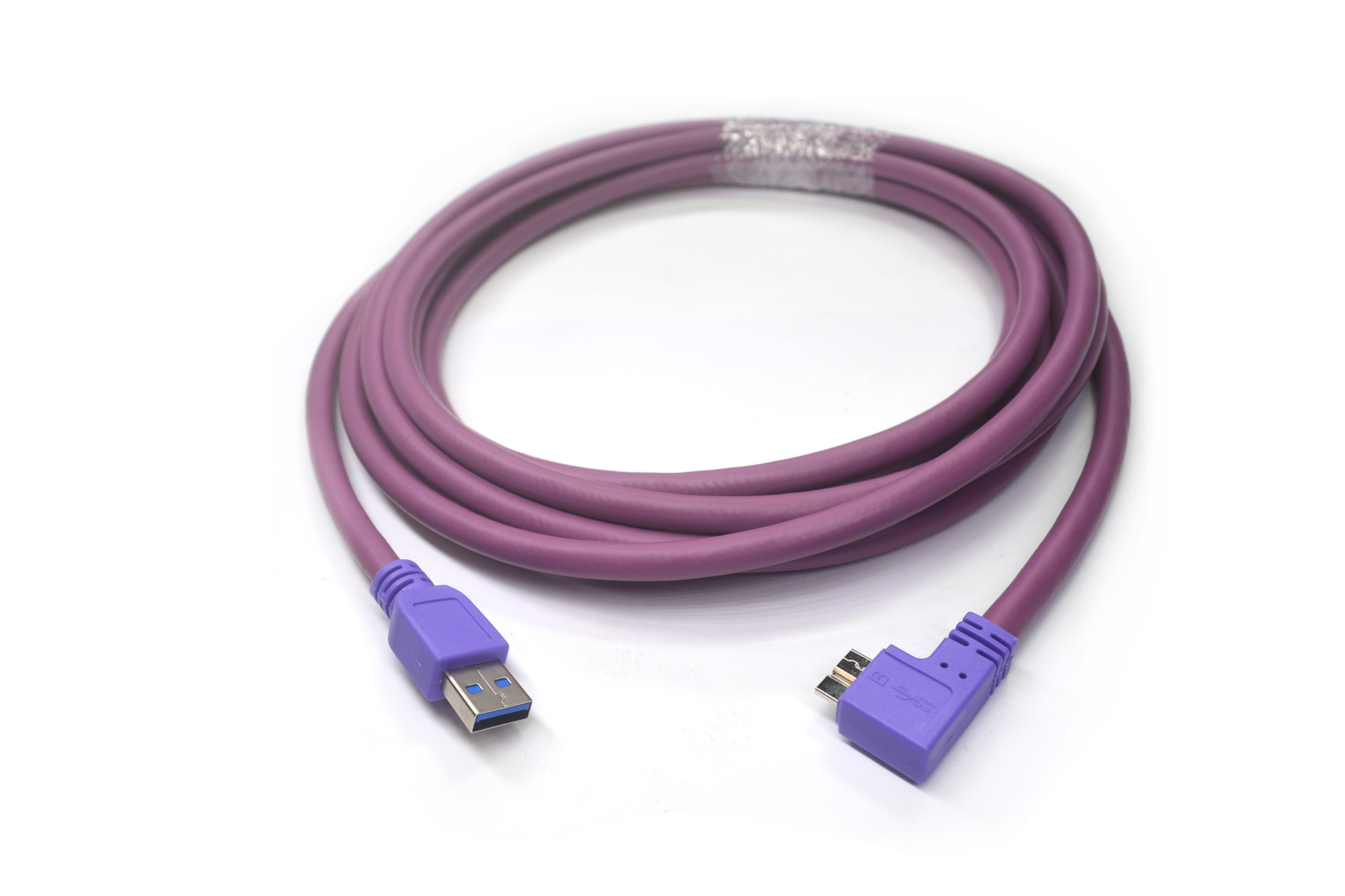USB 3.0 a à angle micro – B câble haute flexibilité
