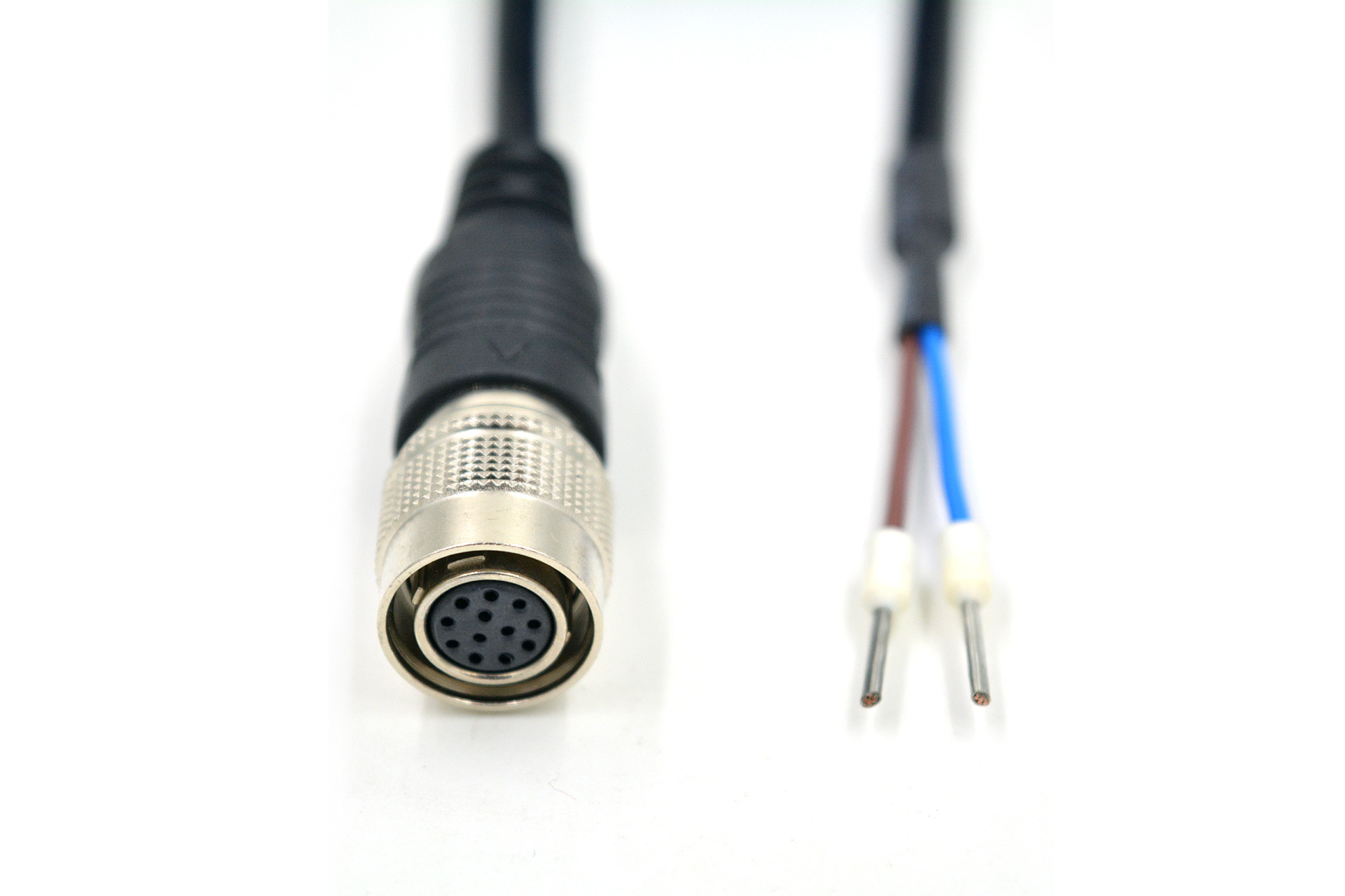 Câble électrique à 2 broches pour caméra industrielle hr10a – 12P – 12s
