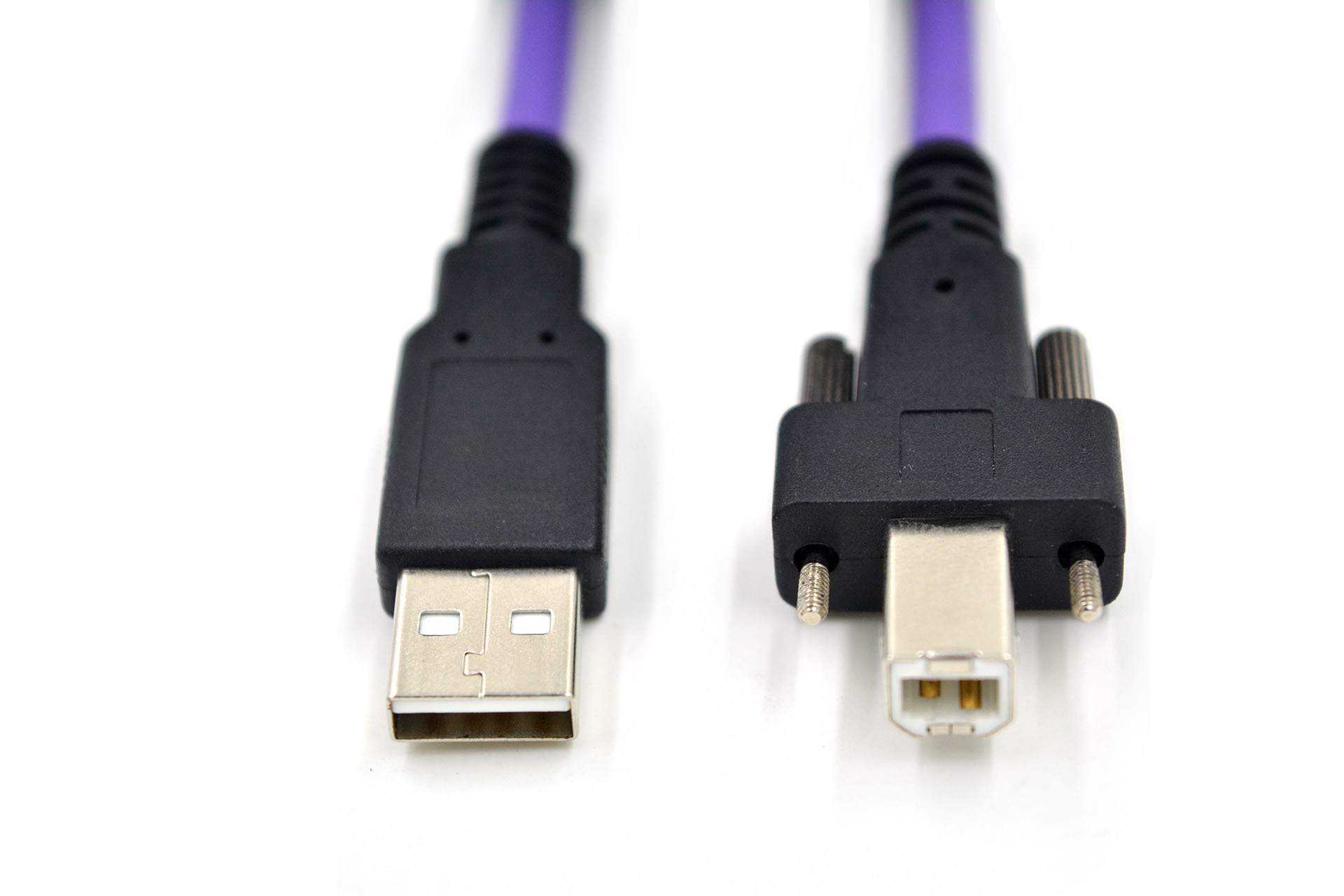 USB2.0 câble de type a à B avec vis de verrouillage